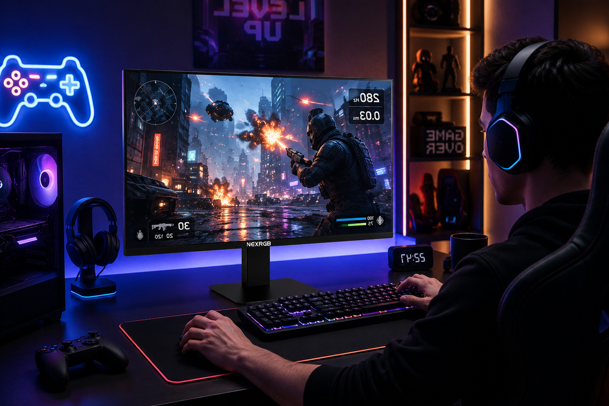 Stay with the action.